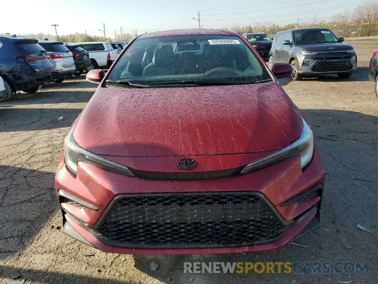 5 Фотография поврежденного автомобиля 5YFS4MCE6PP165224 TOYOTA COROLLA 2023