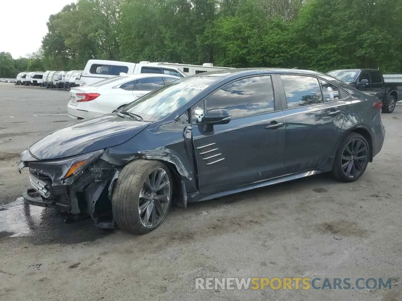 1 Photograph of a damaged car 5YFS4MCE6PP167832 TOYOTA COROLLA 2023