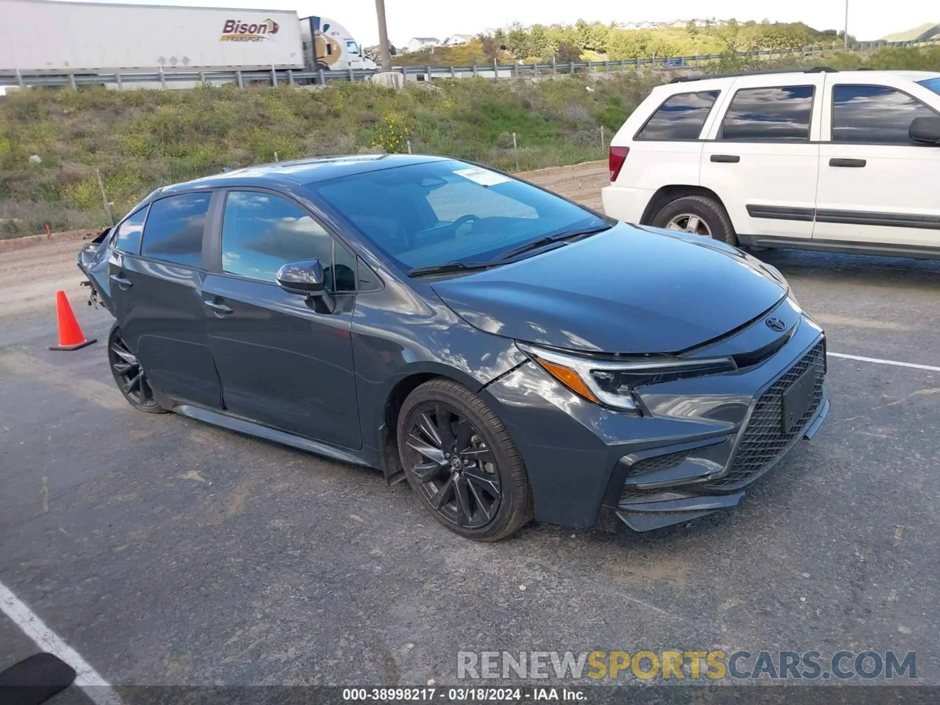 1 Фотография поврежденного автомобиля 5YFS4MCE7PP142096 TOYOTA COROLLA 2023