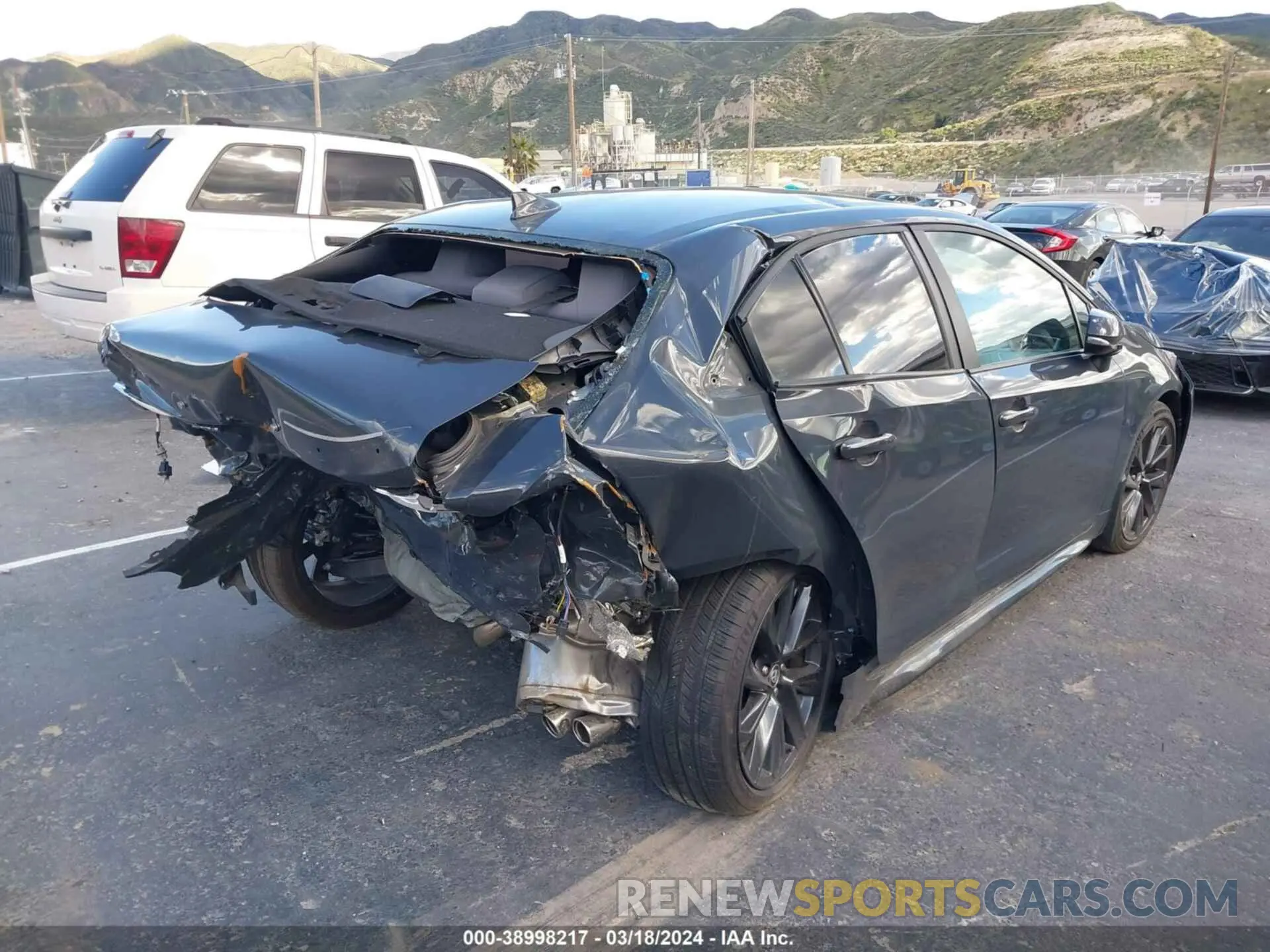 4 Фотография поврежденного автомобиля 5YFS4MCE7PP142096 TOYOTA COROLLA 2023