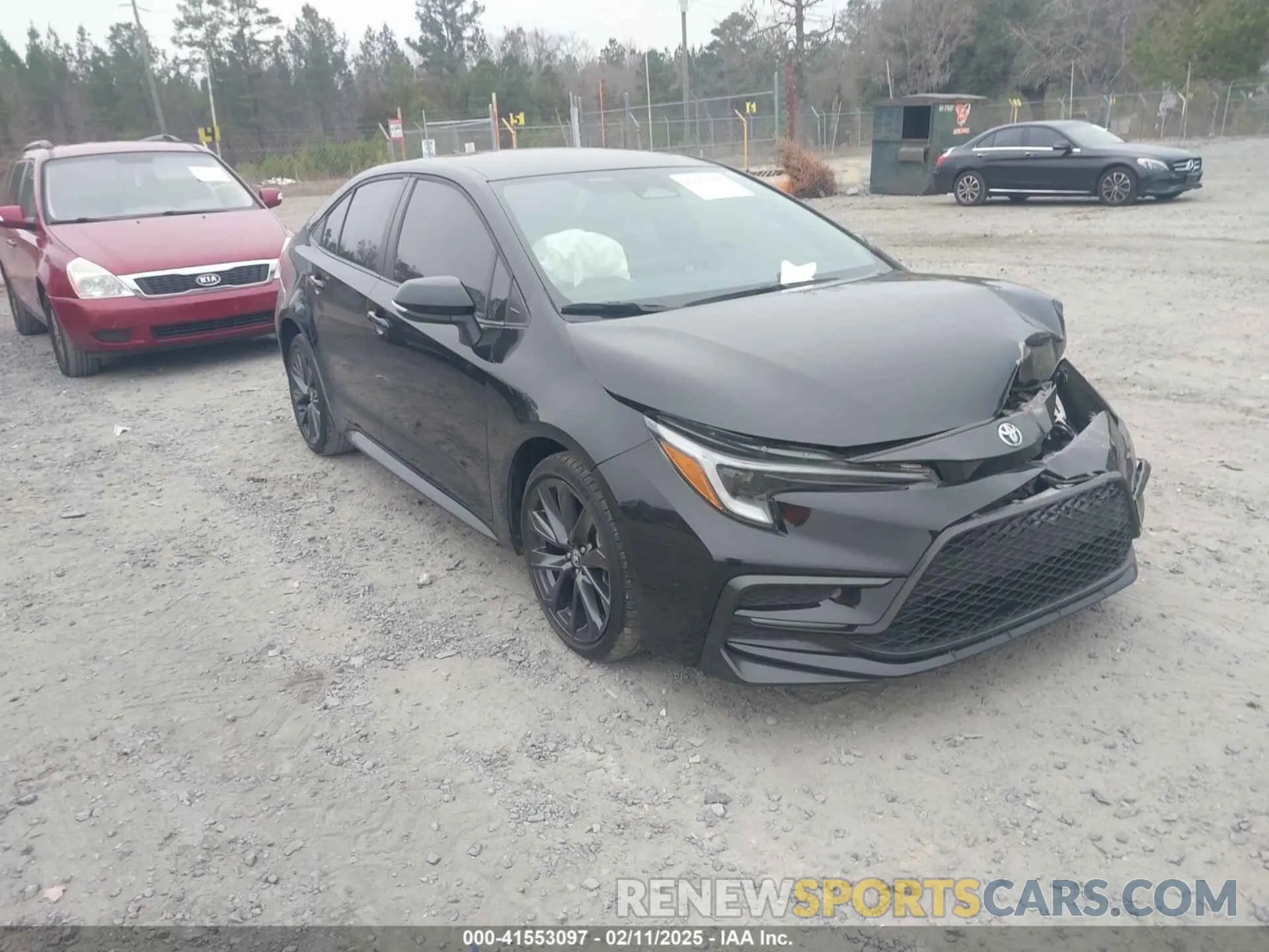 1 Photograph of a damaged car 5YFS4MCE7PP144835 TOYOTA COROLLA 2023