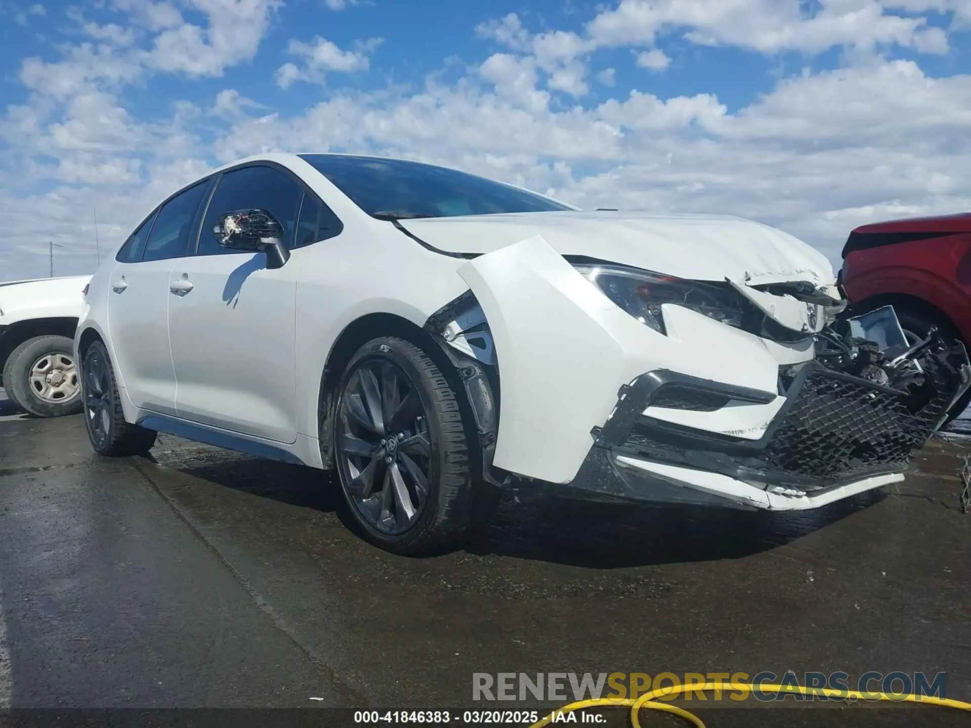 1 Фотография поврежденного автомобиля 5YFS4MCE7PP157097 TOYOTA COROLLA 2023