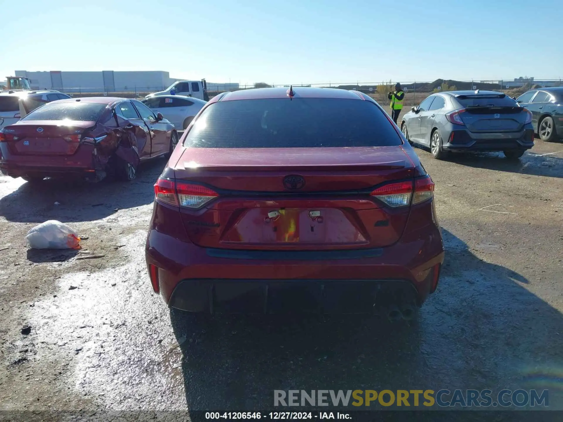 16 Photograph of a damaged car 5YFS4MCE7PP162333 TOYOTA COROLLA 2023