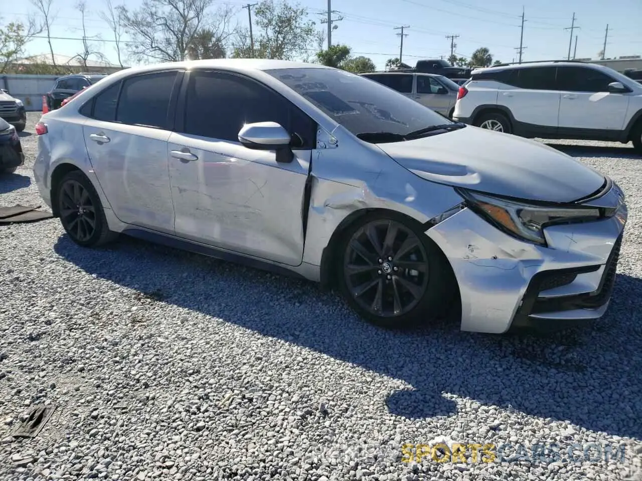 4 Фотография поврежденного автомобиля 5YFS4MCE8PP143757 TOYOTA COROLLA 2023
