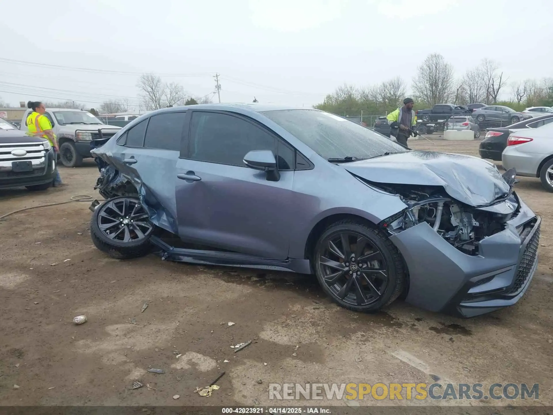 6 Фотография поврежденного автомобиля 5YFS4MCE8PP147341 TOYOTA COROLLA 2023