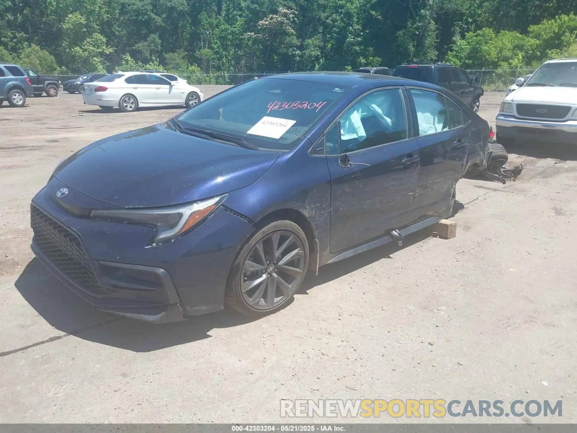 2 Photograph of a damaged car 5YFS4MCE8PP148506 TOYOTA COROLLA 2023