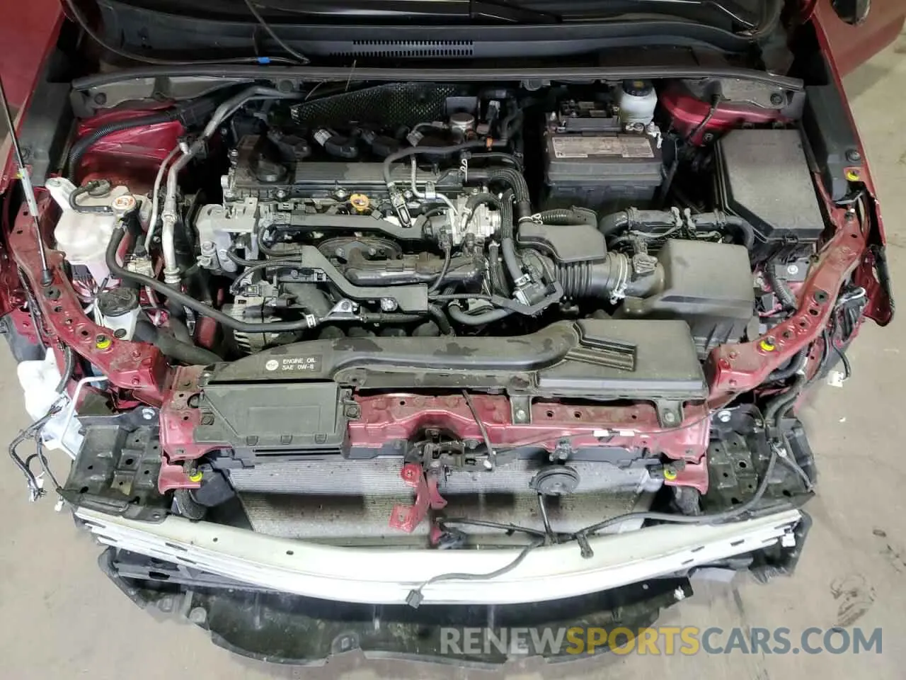 11 Фотография поврежденного автомобиля 5YFS4MCE8PP155309 TOYOTA COROLLA 2023
