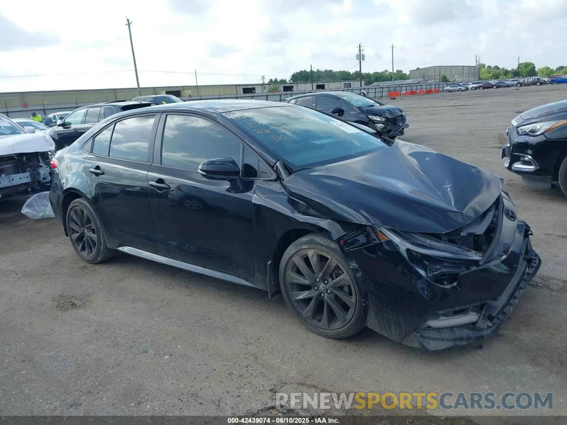 1 Photograph of a damaged car 5YFS4MCE8PP157884 TOYOTA COROLLA 2023