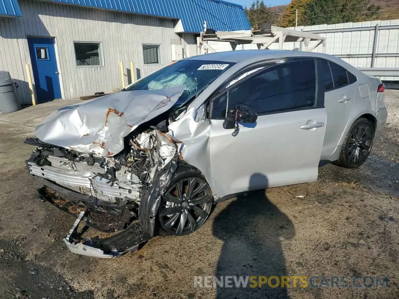 1 Фотография поврежденного автомобиля 5YFS4MCE8PP159909 TOYOTA COROLLA 2023