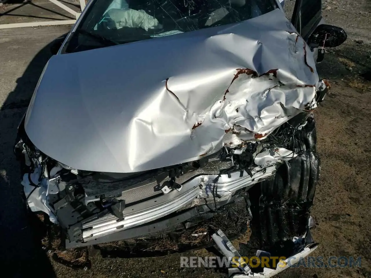 11 Фотография поврежденного автомобиля 5YFS4MCE8PP159909 TOYOTA COROLLA 2023