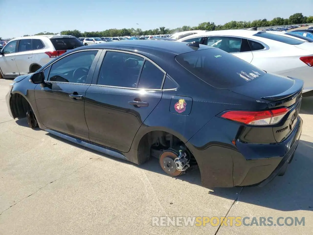 2 Photograph of a damaged car 5YFS4MCE8PP162390 TOYOTA COROLLA 2023