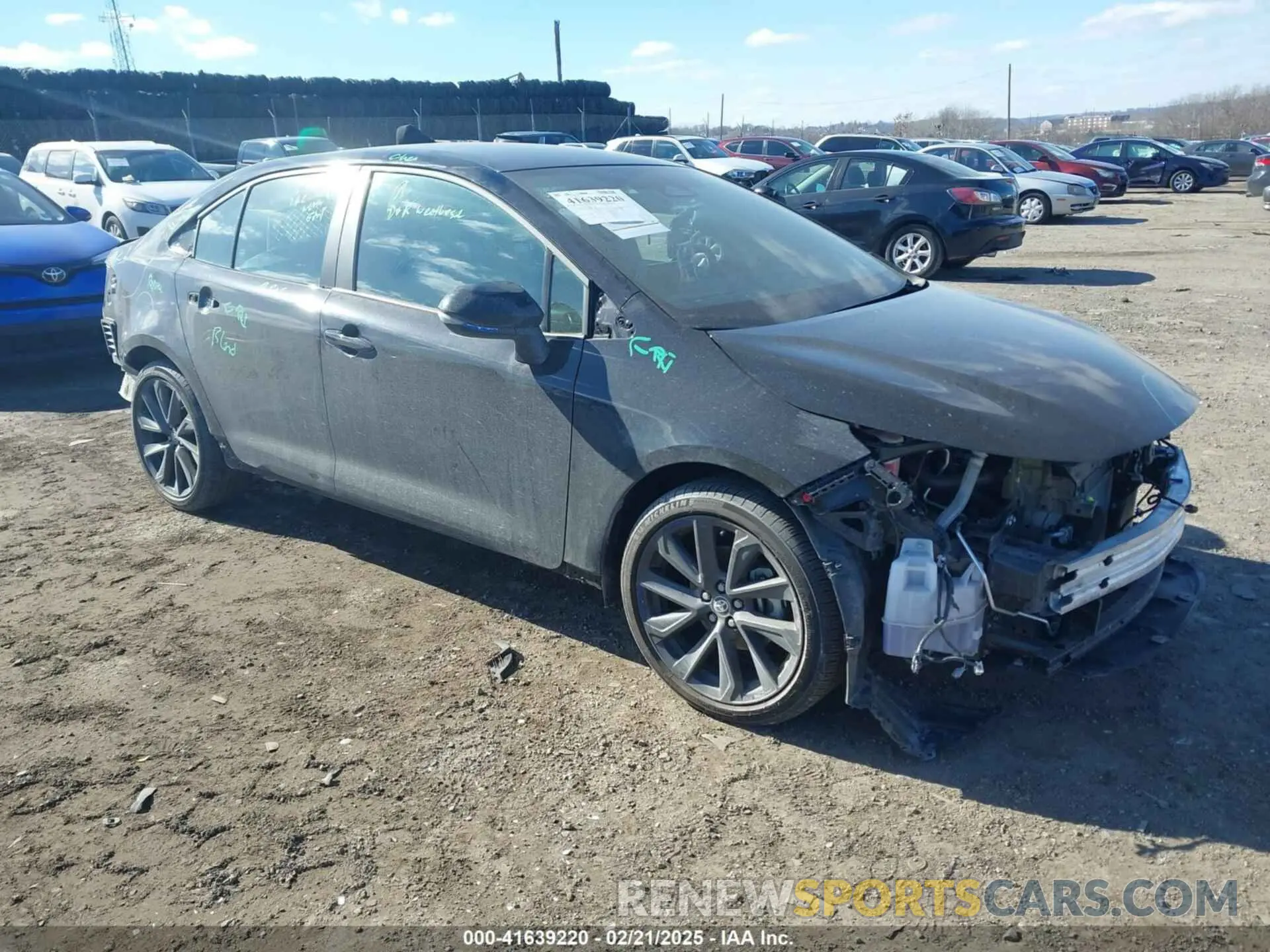 1 Фотография поврежденного автомобиля 5YFS4MCE8PP164592 TOYOTA COROLLA 2023