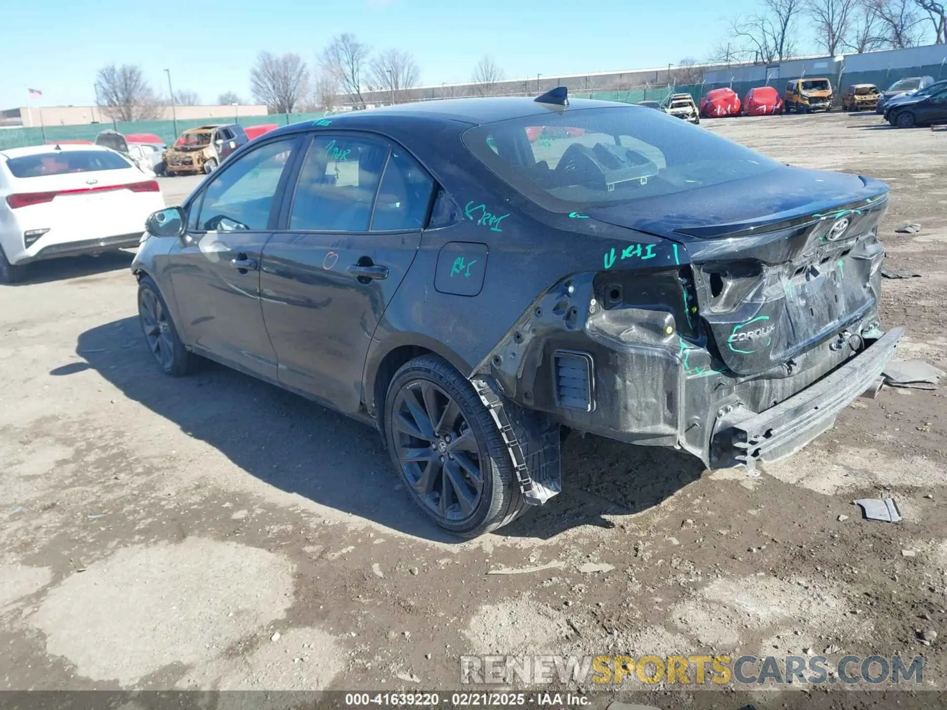 3 Фотография поврежденного автомобиля 5YFS4MCE8PP164592 TOYOTA COROLLA 2023