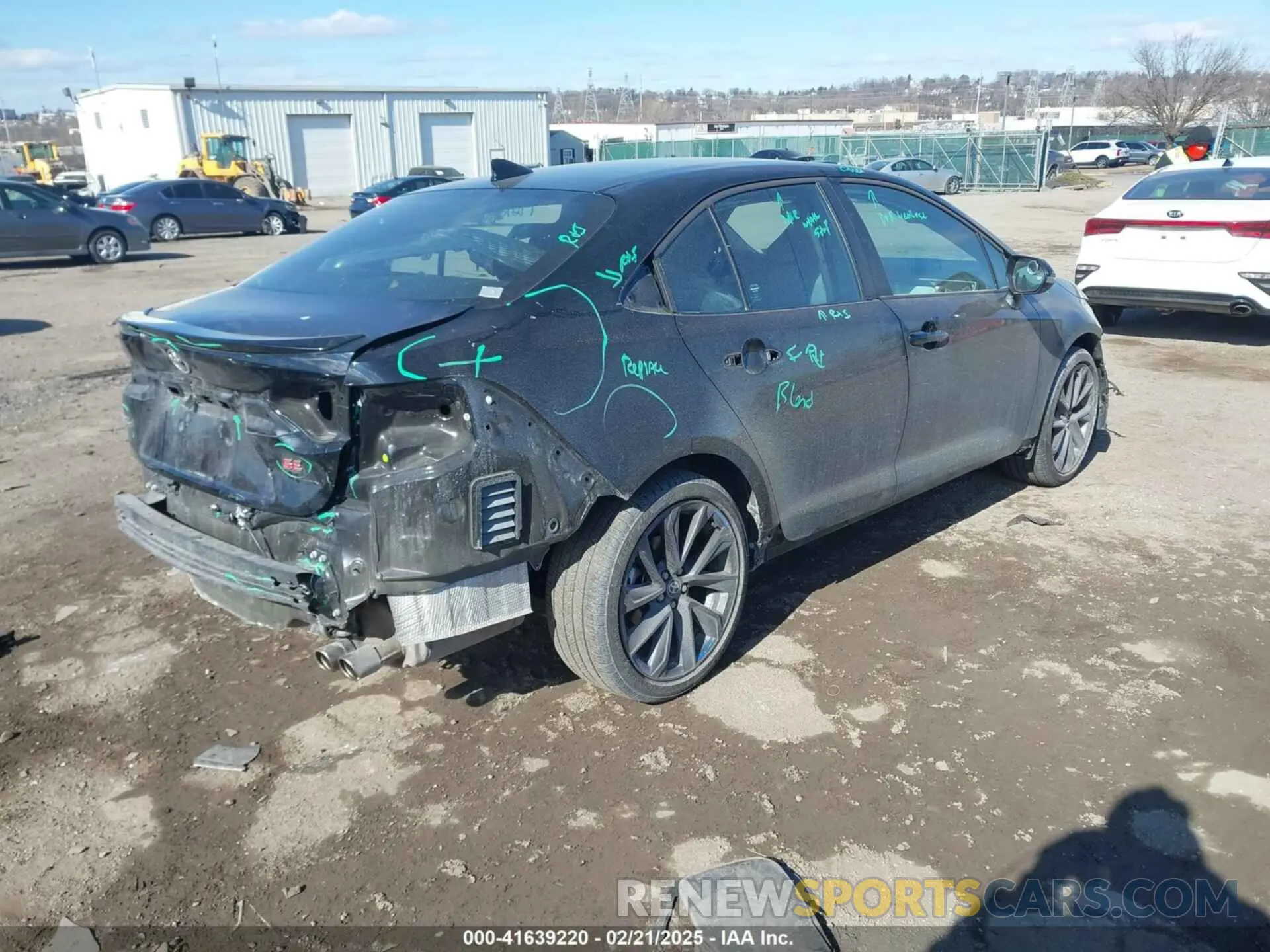4 Фотография поврежденного автомобиля 5YFS4MCE8PP164592 TOYOTA COROLLA 2023