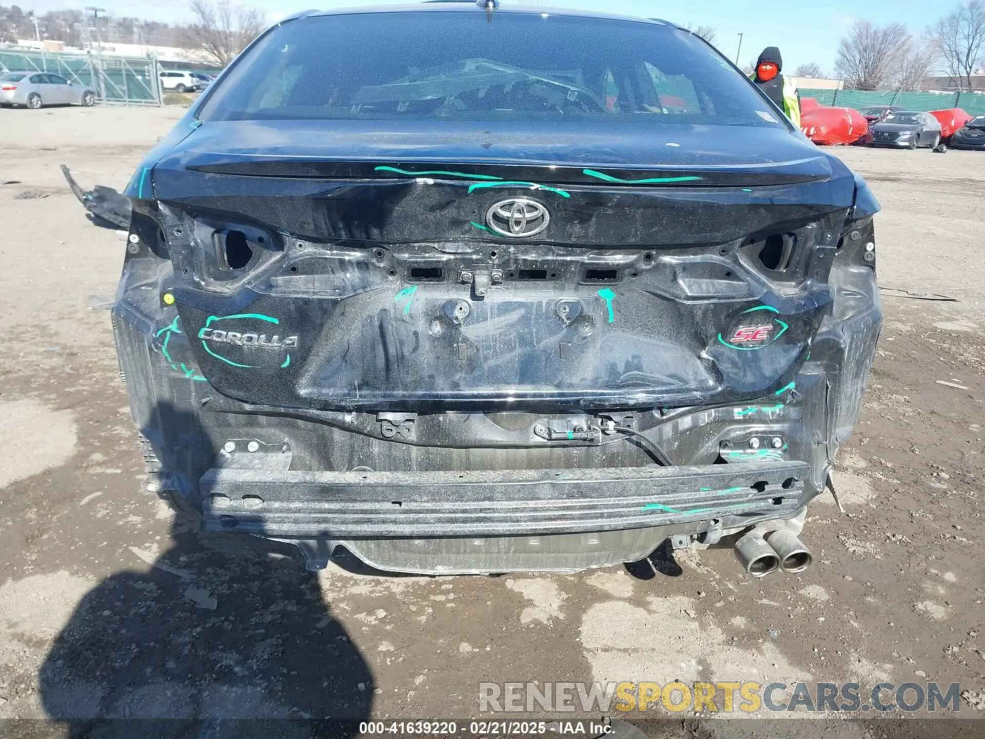 6 Фотография поврежденного автомобиля 5YFS4MCE8PP164592 TOYOTA COROLLA 2023