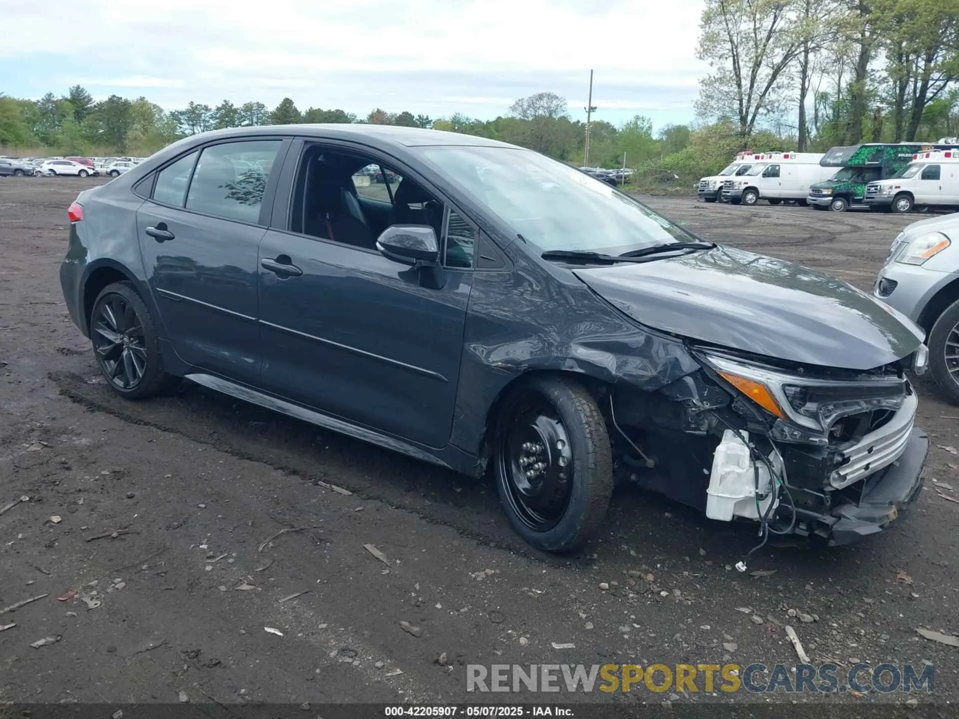 1 Photograph of a damaged car 5YFS4MCE9PP146988 TOYOTA COROLLA 2023