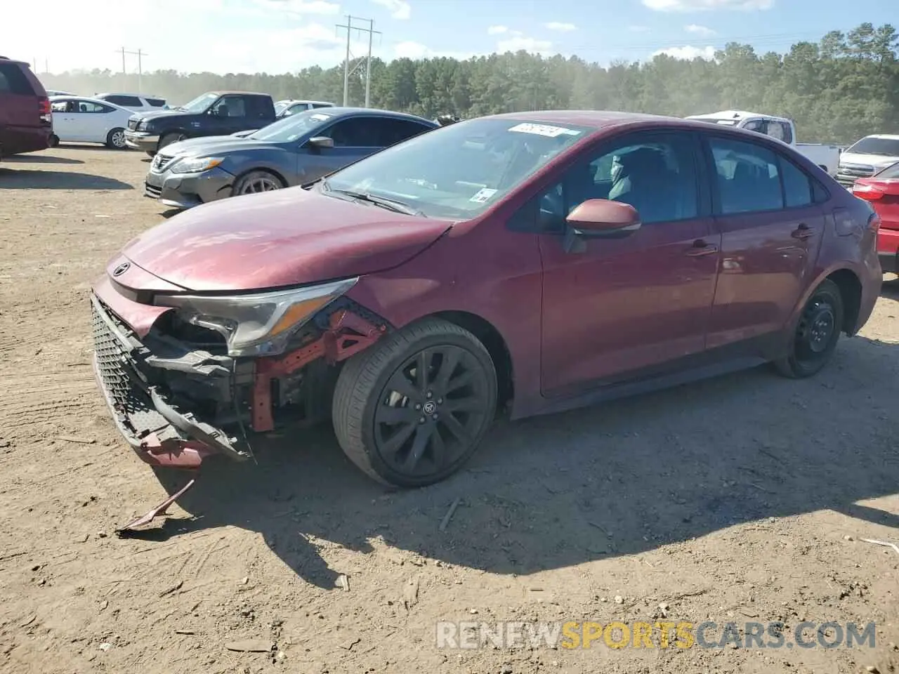1 Фотография поврежденного автомобиля 5YFS4MCE9PP166741 TOYOTA COROLLA 2023