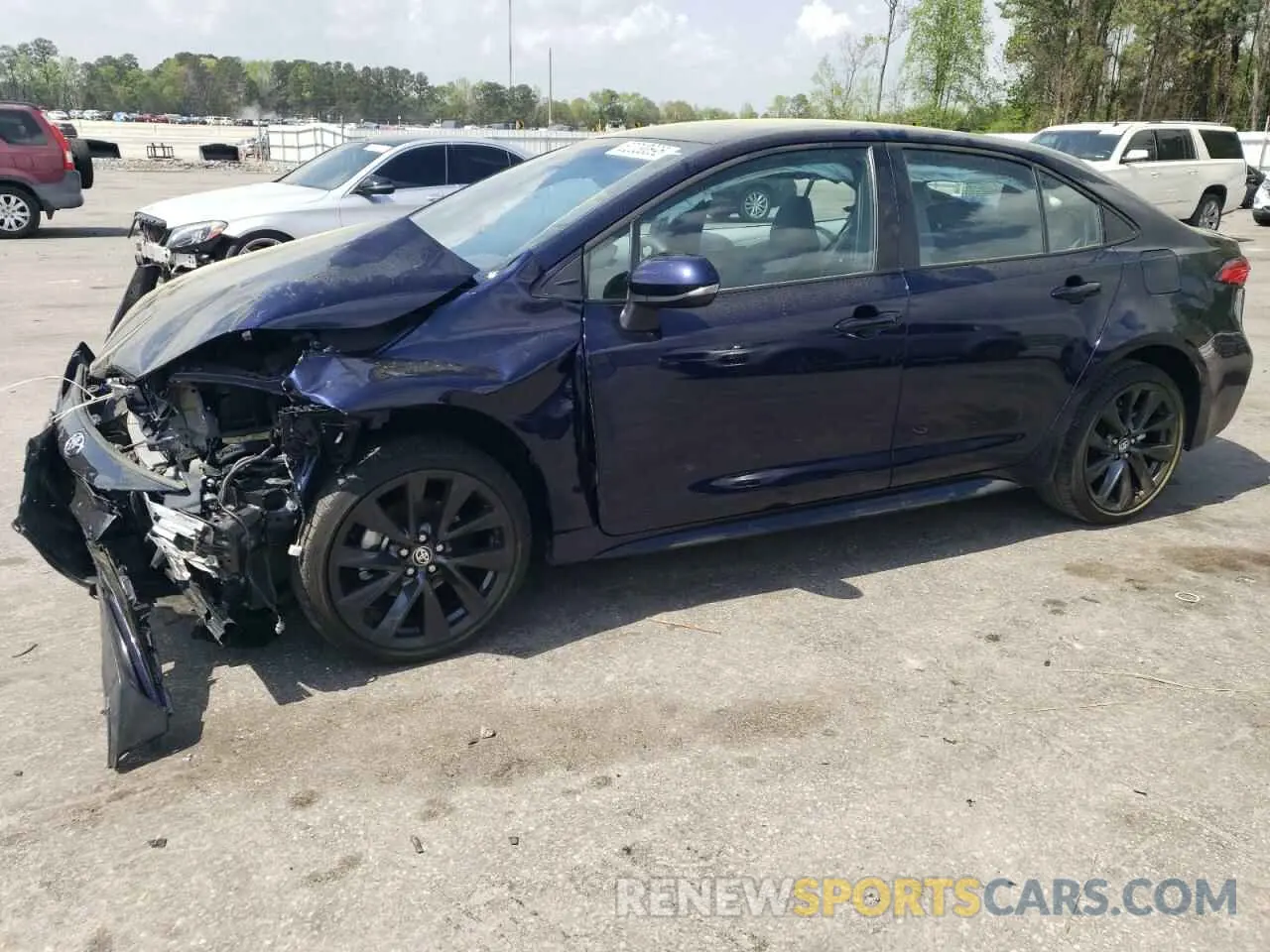 1 Photograph of a damaged car 5YFS4MCE9PP167260 TOYOTA COROLLA 2023