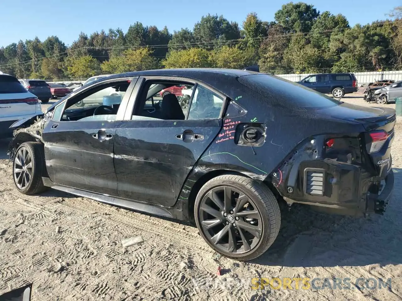 2 Photograph of a damaged car 5YFS4MCEXPP144800 TOYOTA COROLLA 2023
