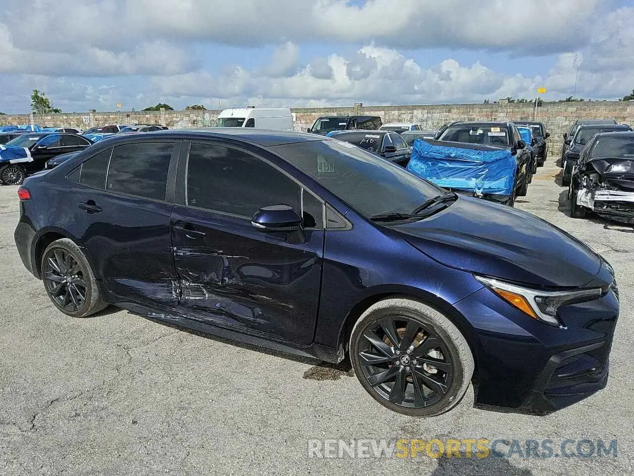 4 Photograph of a damaged car 5YFS4MCEXPP150158 TOYOTA COROLLA 2023