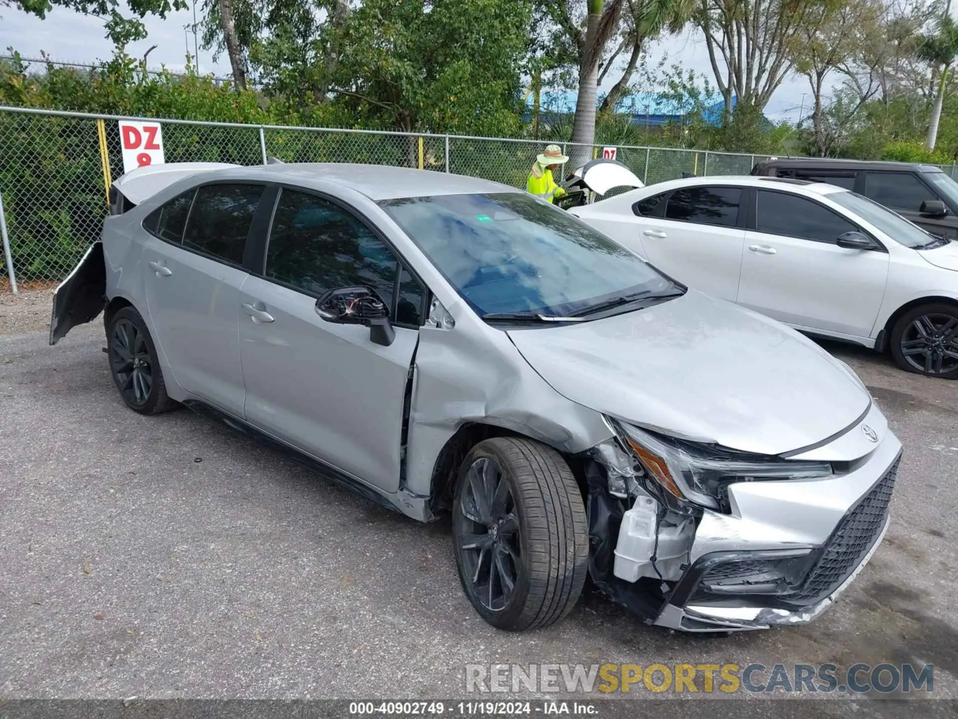 1 Photograph of a damaged car 5YFS4MCEXPP153531 TOYOTA COROLLA 2023
