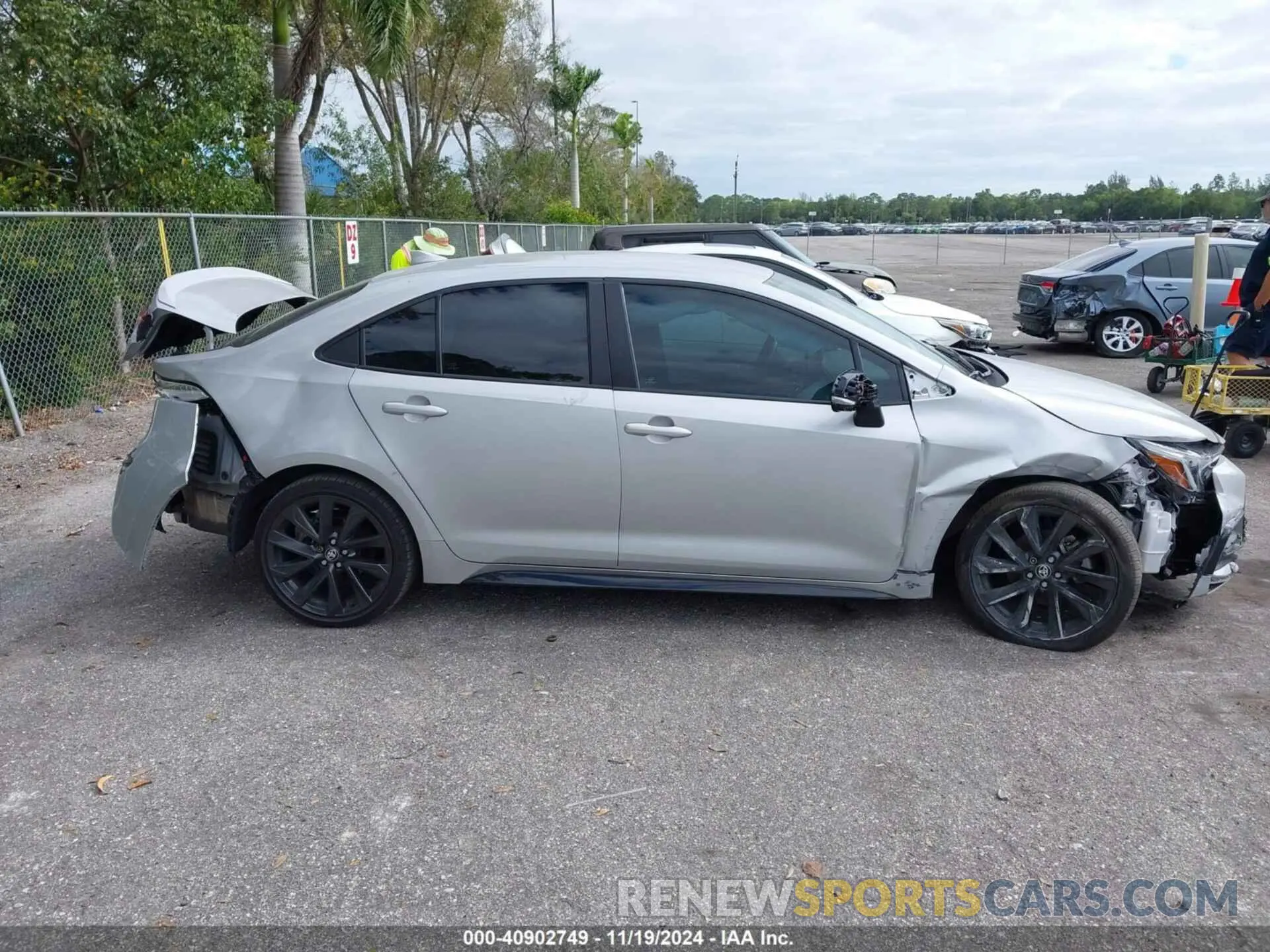 13 Photograph of a damaged car 5YFS4MCEXPP153531 TOYOTA COROLLA 2023