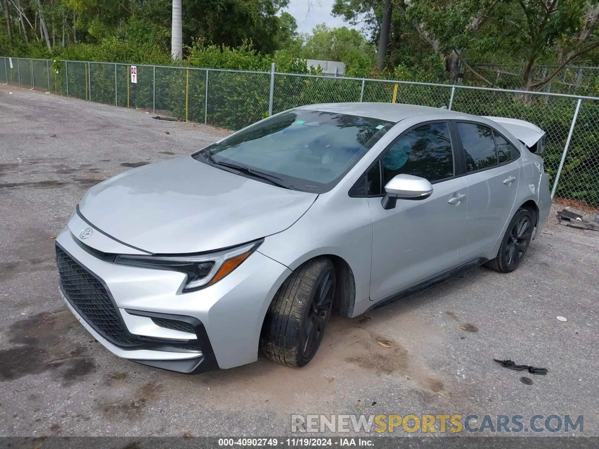 2 Photograph of a damaged car 5YFS4MCEXPP153531 TOYOTA COROLLA 2023