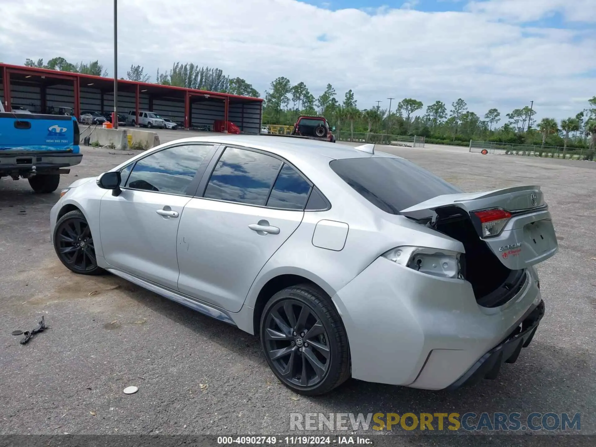 3 Photograph of a damaged car 5YFS4MCEXPP153531 TOYOTA COROLLA 2023