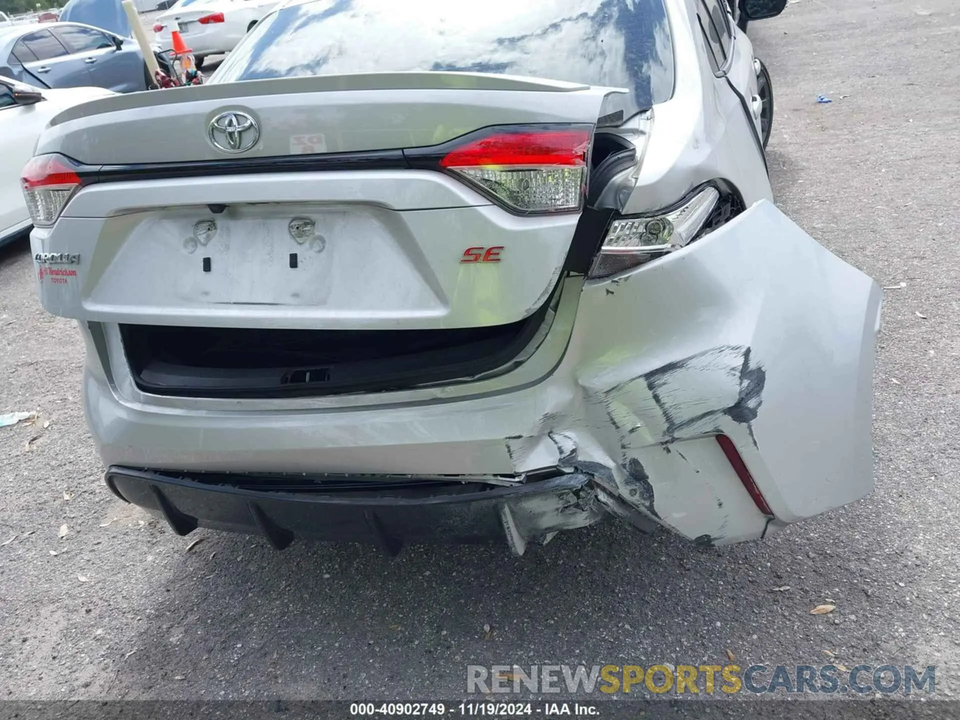 6 Photograph of a damaged car 5YFS4MCEXPP153531 TOYOTA COROLLA 2023