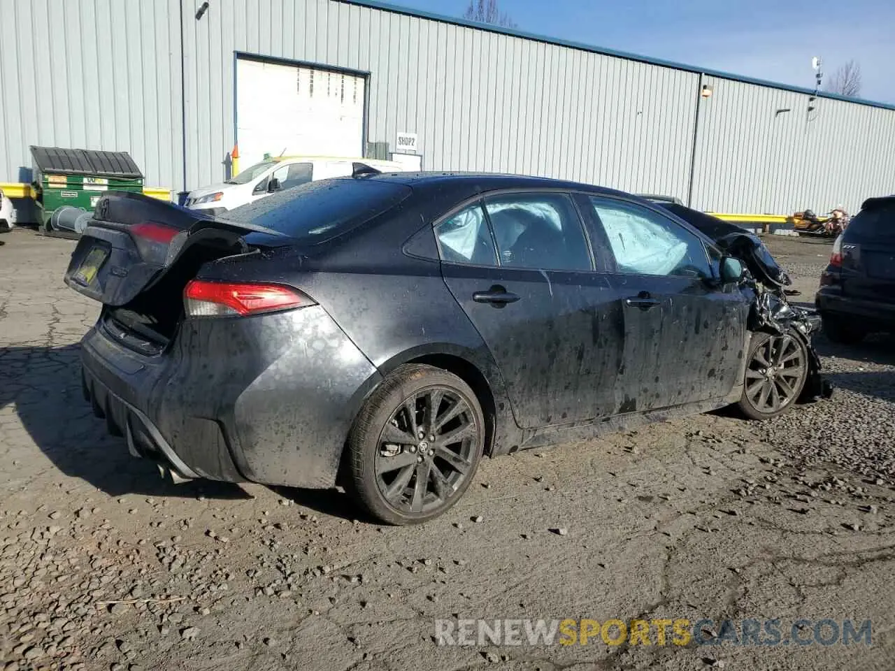 3 Photograph of a damaged car 5YFT4MCE3PP152127 TOYOTA COROLLA 2023