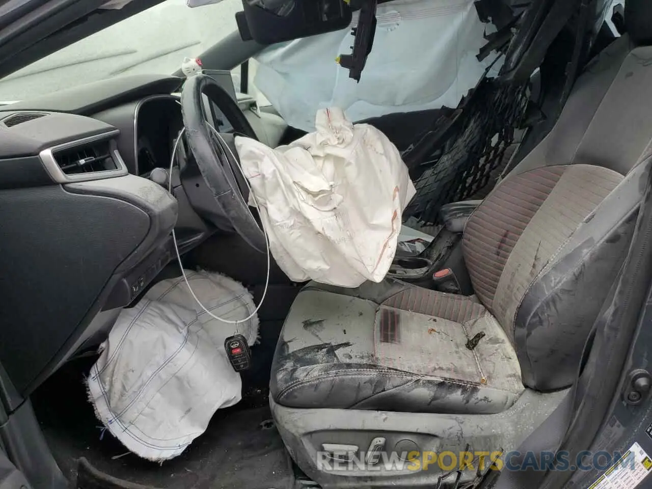 7 Photograph of a damaged car 5YFT4MCE7PP164216 TOYOTA COROLLA 2023