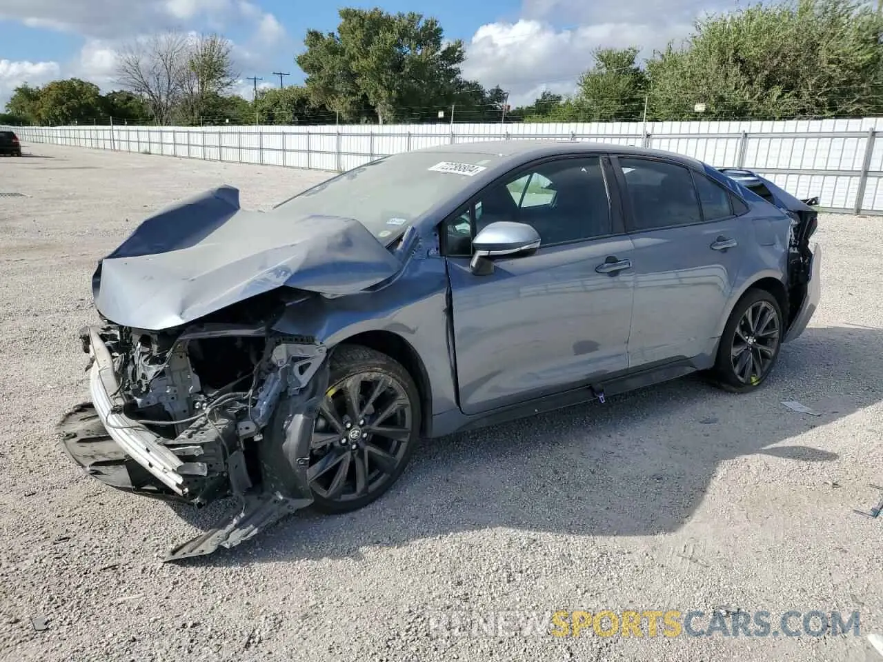 1 Фотография поврежденного автомобиля 5YFT4MCE8PP157050 TOYOTA COROLLA 2023