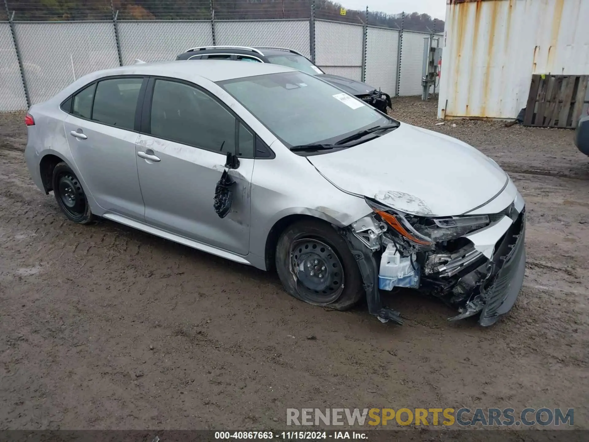 1 Photograph of a damaged car JTDB4MEE0P3011341 TOYOTA COROLLA 2023