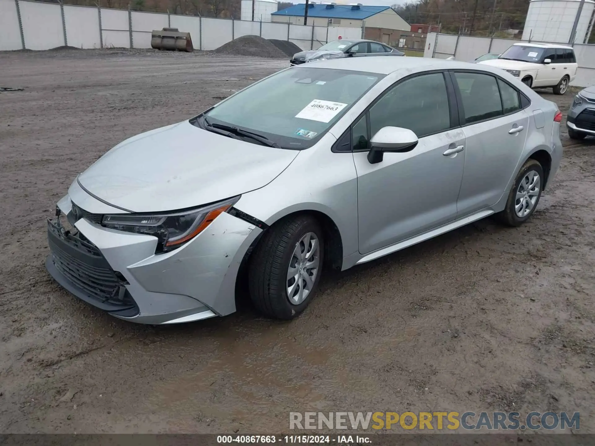 2 Photograph of a damaged car JTDB4MEE0P3011341 TOYOTA COROLLA 2023