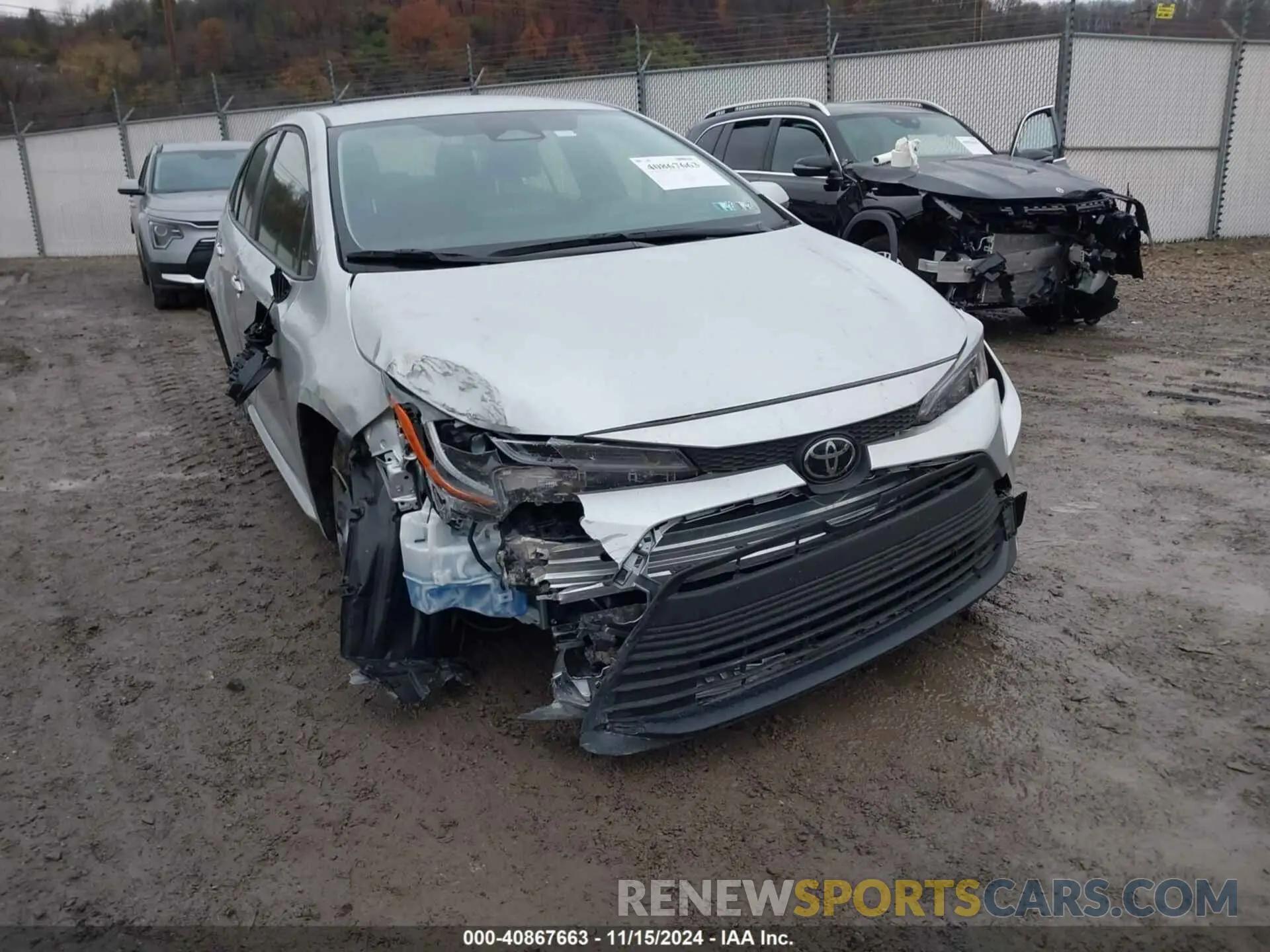 6 Photograph of a damaged car JTDB4MEE0P3011341 TOYOTA COROLLA 2023