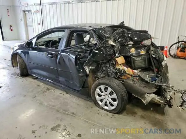 2 Photograph of a damaged car JTDB4MEE0PJ010962 TOYOTA COROLLA 2023