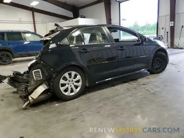 3 Photograph of a damaged car JTDB4MEE0PJ010962 TOYOTA COROLLA 2023