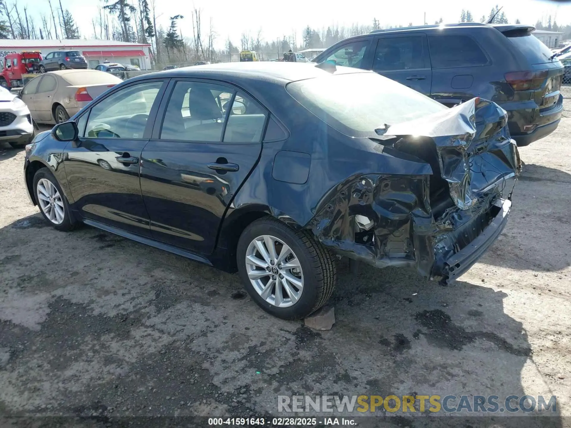 3 Photograph of a damaged car JTDB4MEE1P3002602 TOYOTA COROLLA 2023