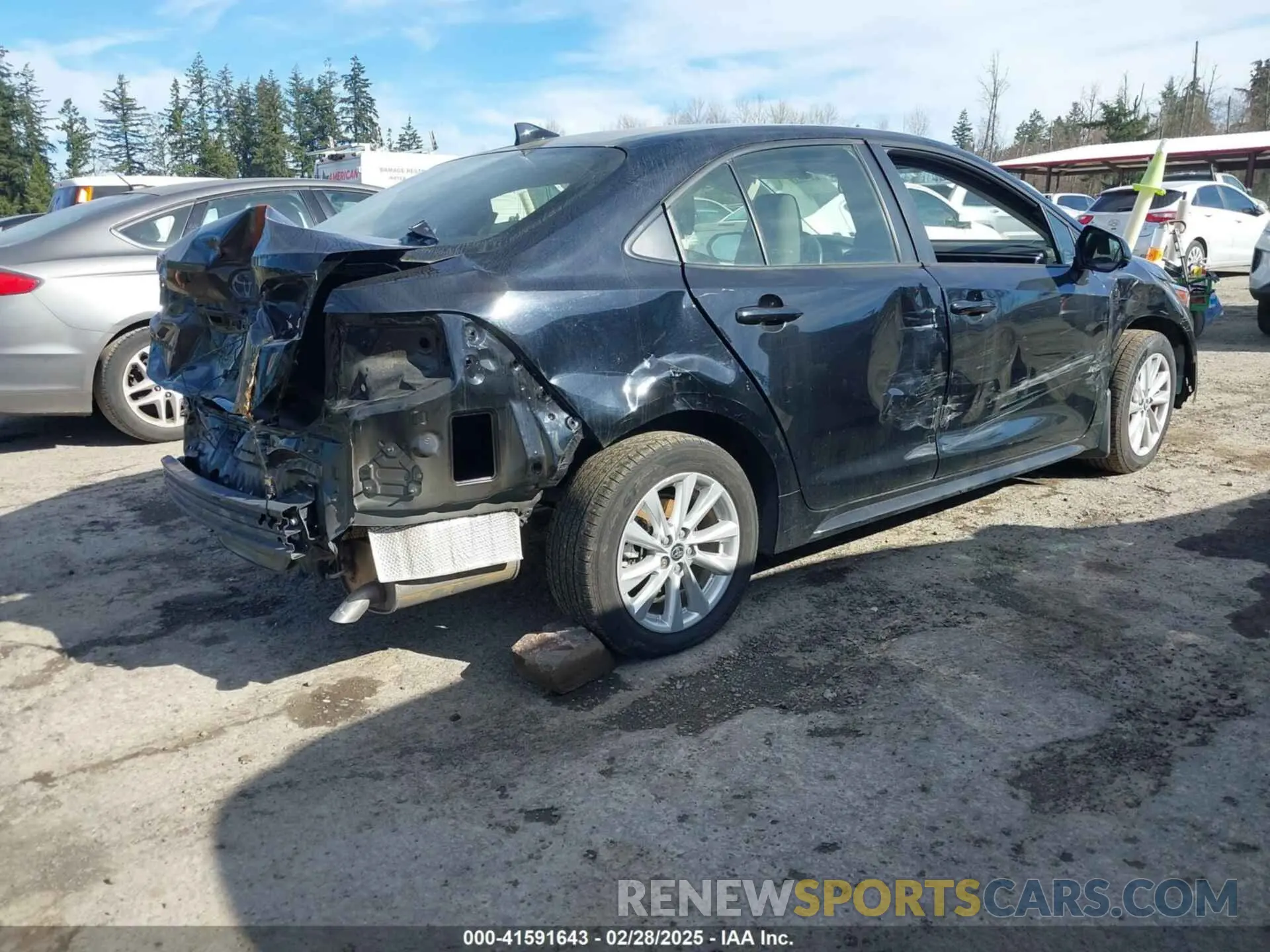 4 Photograph of a damaged car JTDB4MEE1P3002602 TOYOTA COROLLA 2023