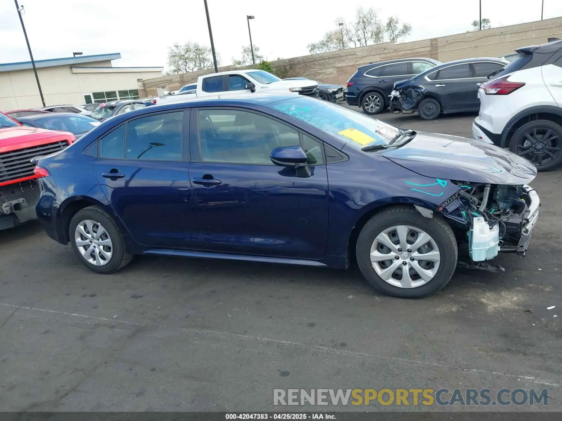 14 Photograph of a damaged car JTDB4MEE1PJ007665 TOYOTA COROLLA 2023