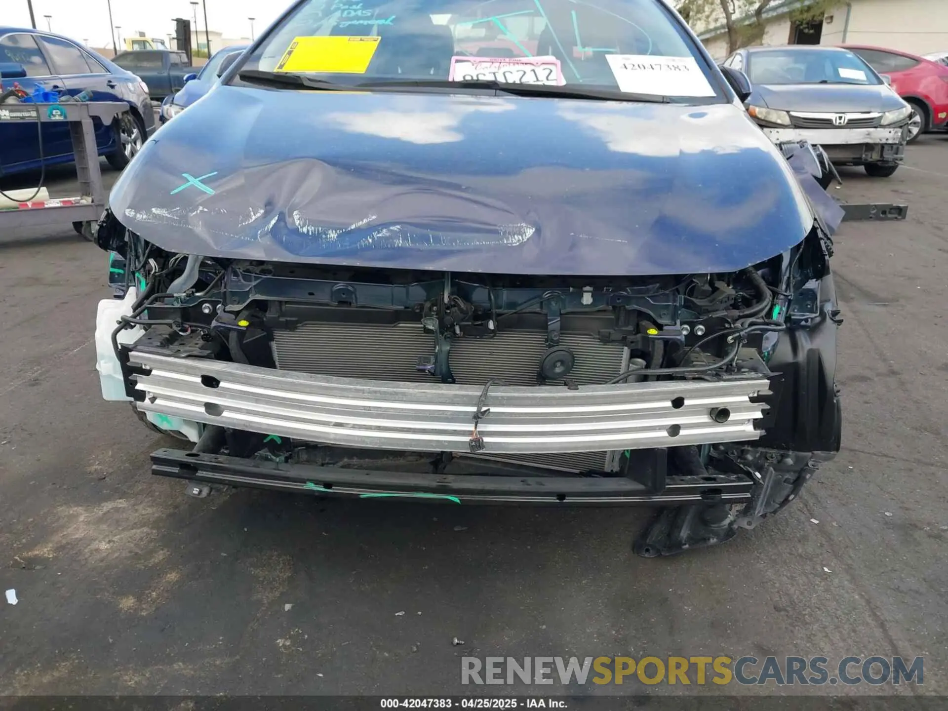 6 Photograph of a damaged car JTDB4MEE1PJ007665 TOYOTA COROLLA 2023