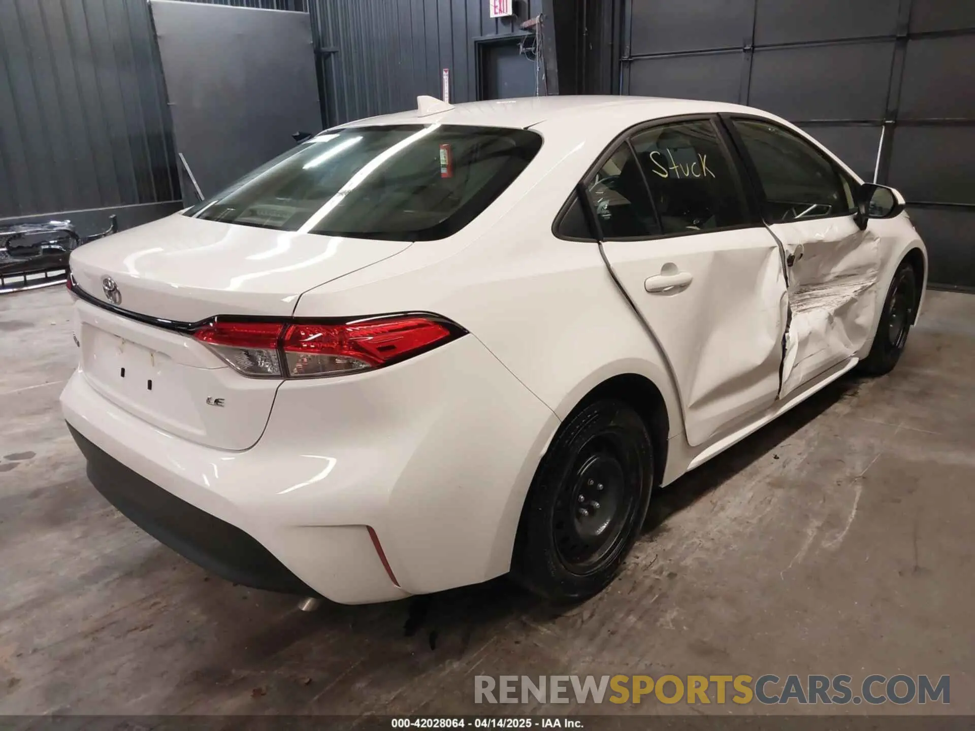 4 Photograph of a damaged car JTDB4MEE2P3009574 TOYOTA COROLLA 2023