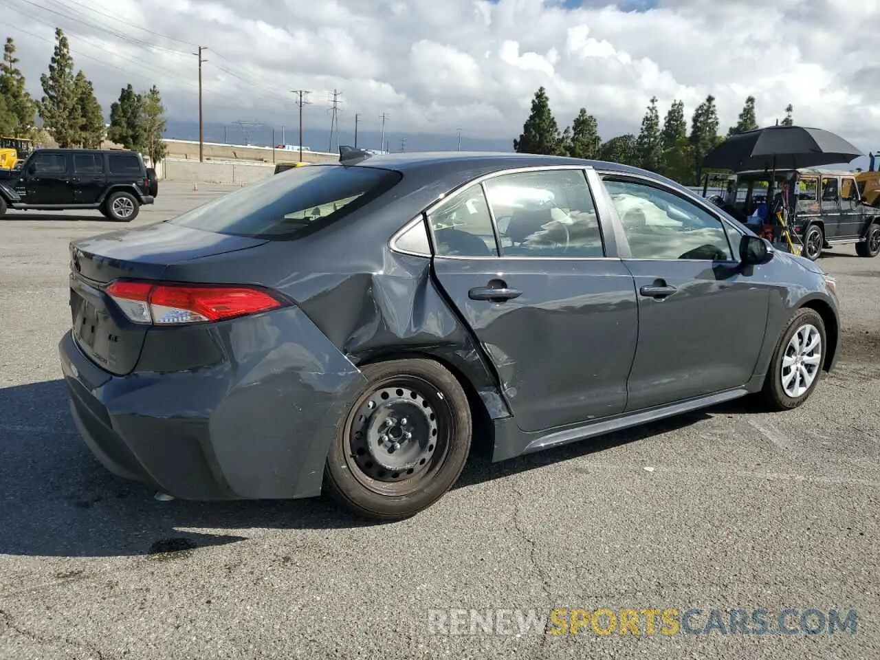 3 Фотография поврежденного автомобиля JTDB4MEE2P3012670 TOYOTA COROLLA 2023