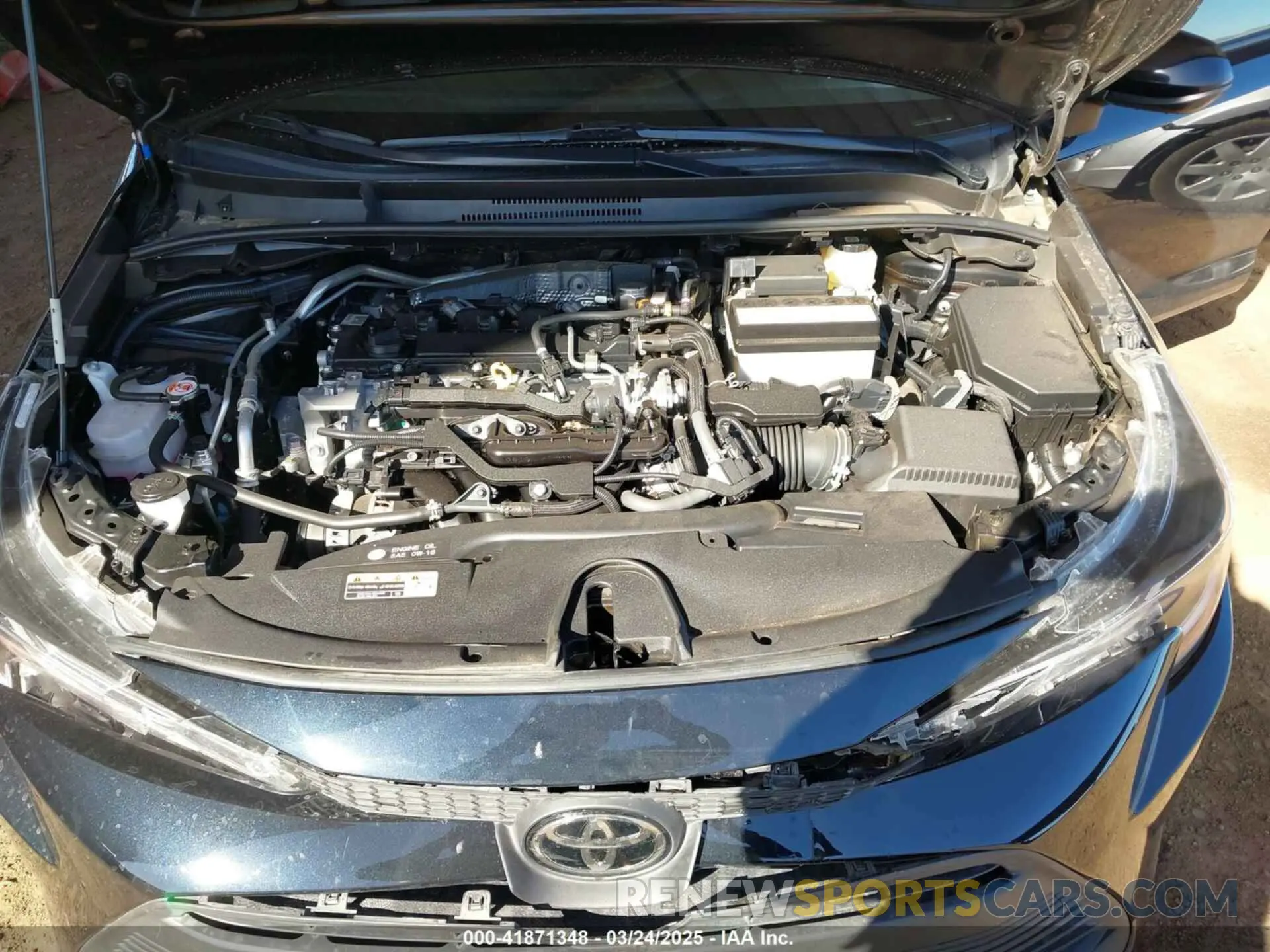 10 Фотография поврежденного автомобиля JTDB4MEE2PJ000577 TOYOTA COROLLA 2023
