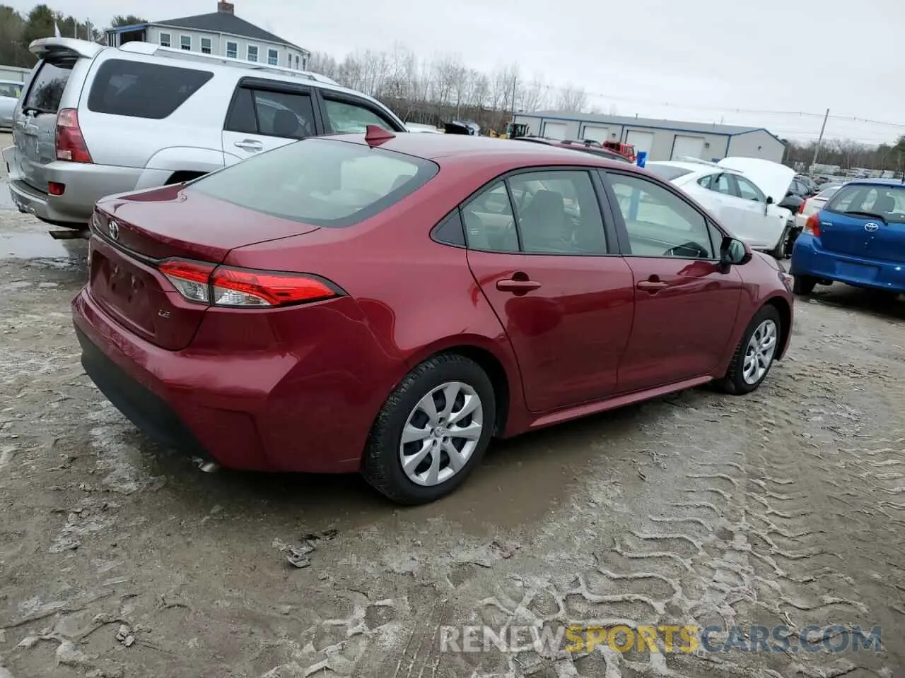 3 Photograph of a damaged car JTDB4MEE2PJ001499 TOYOTA COROLLA 2023