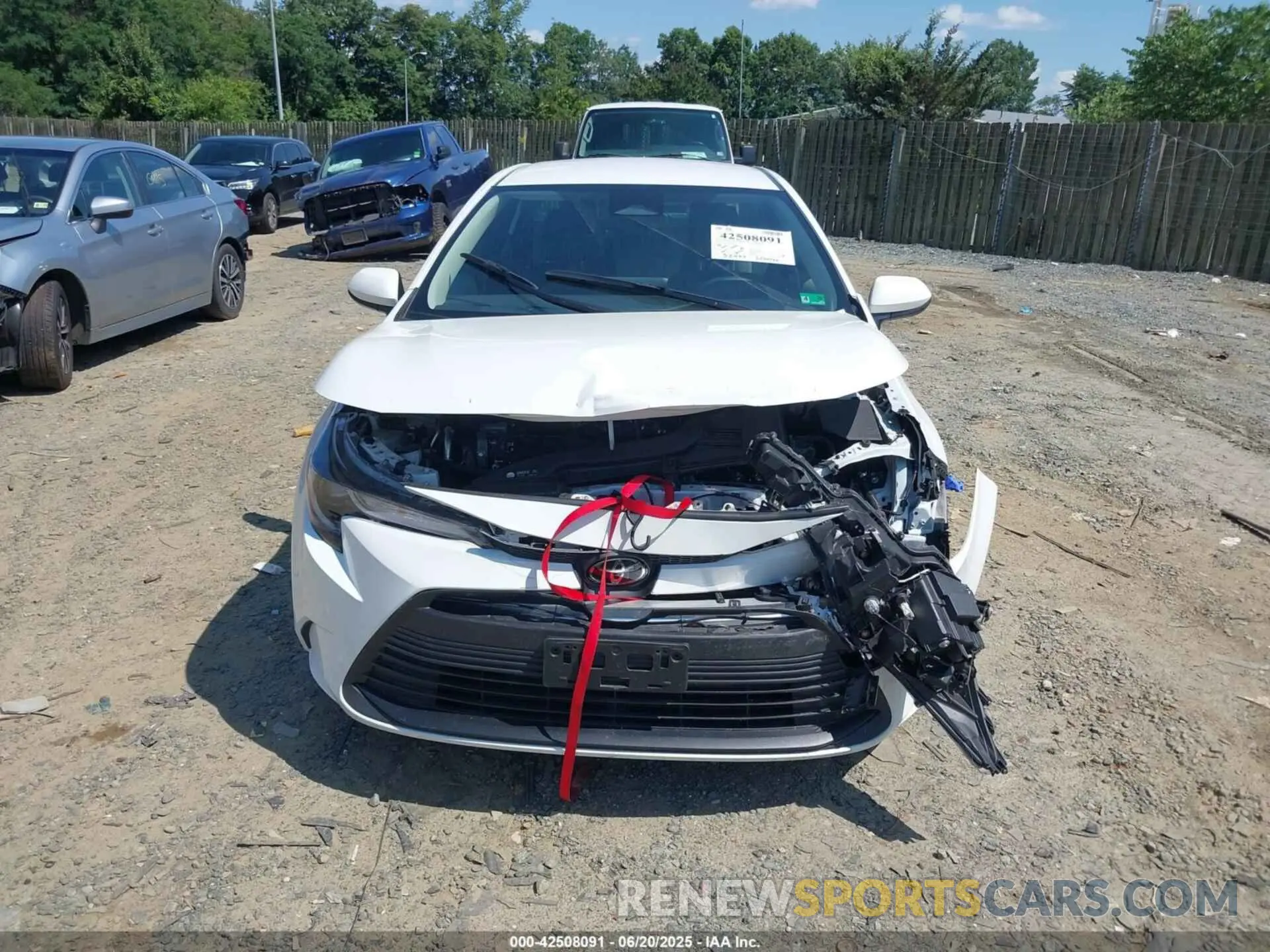 12 Photograph of a damaged car JTDB4MEE3PJ010261 TOYOTA COROLLA 2023