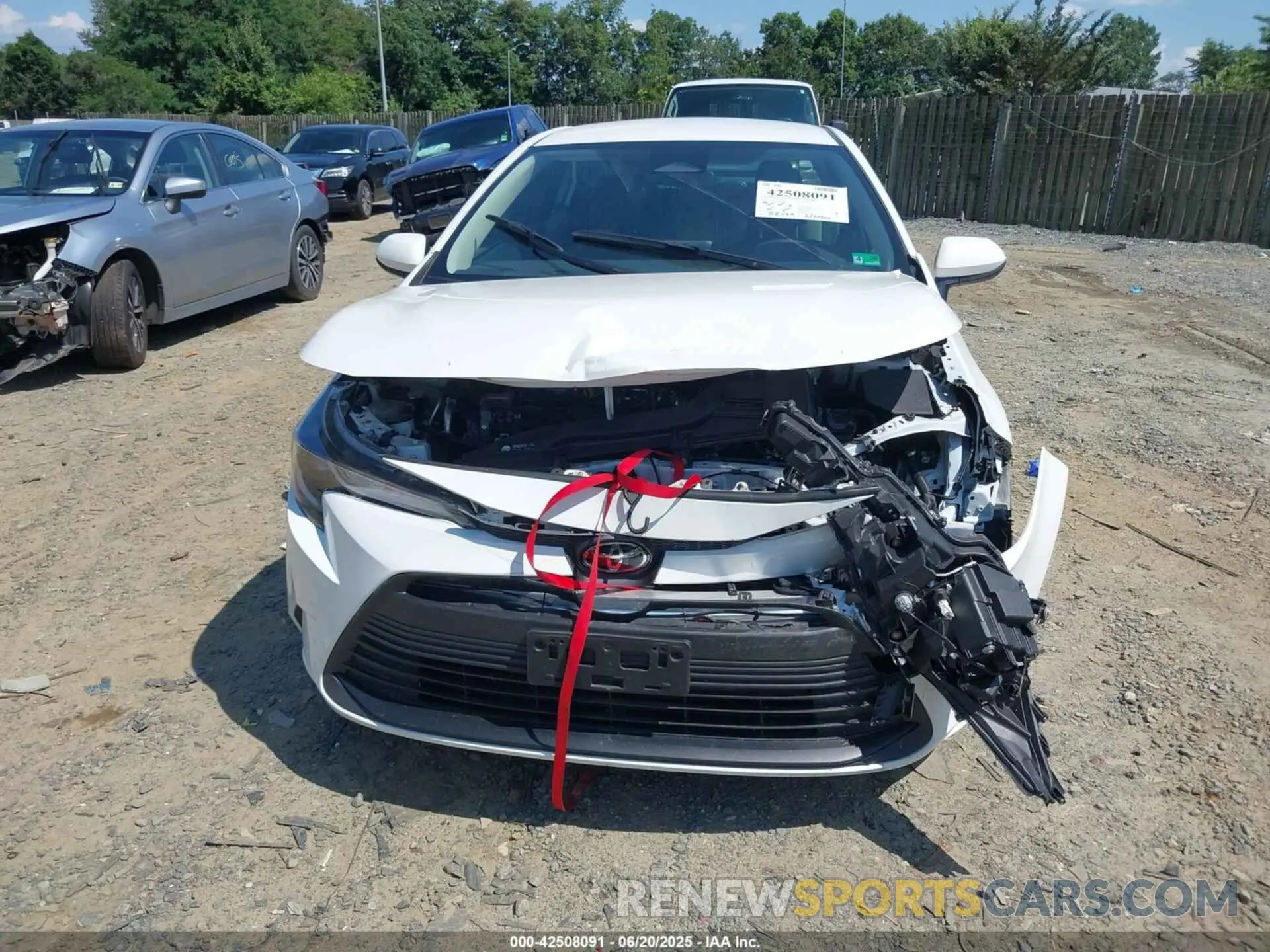 6 Photograph of a damaged car JTDB4MEE3PJ010261 TOYOTA COROLLA 2023