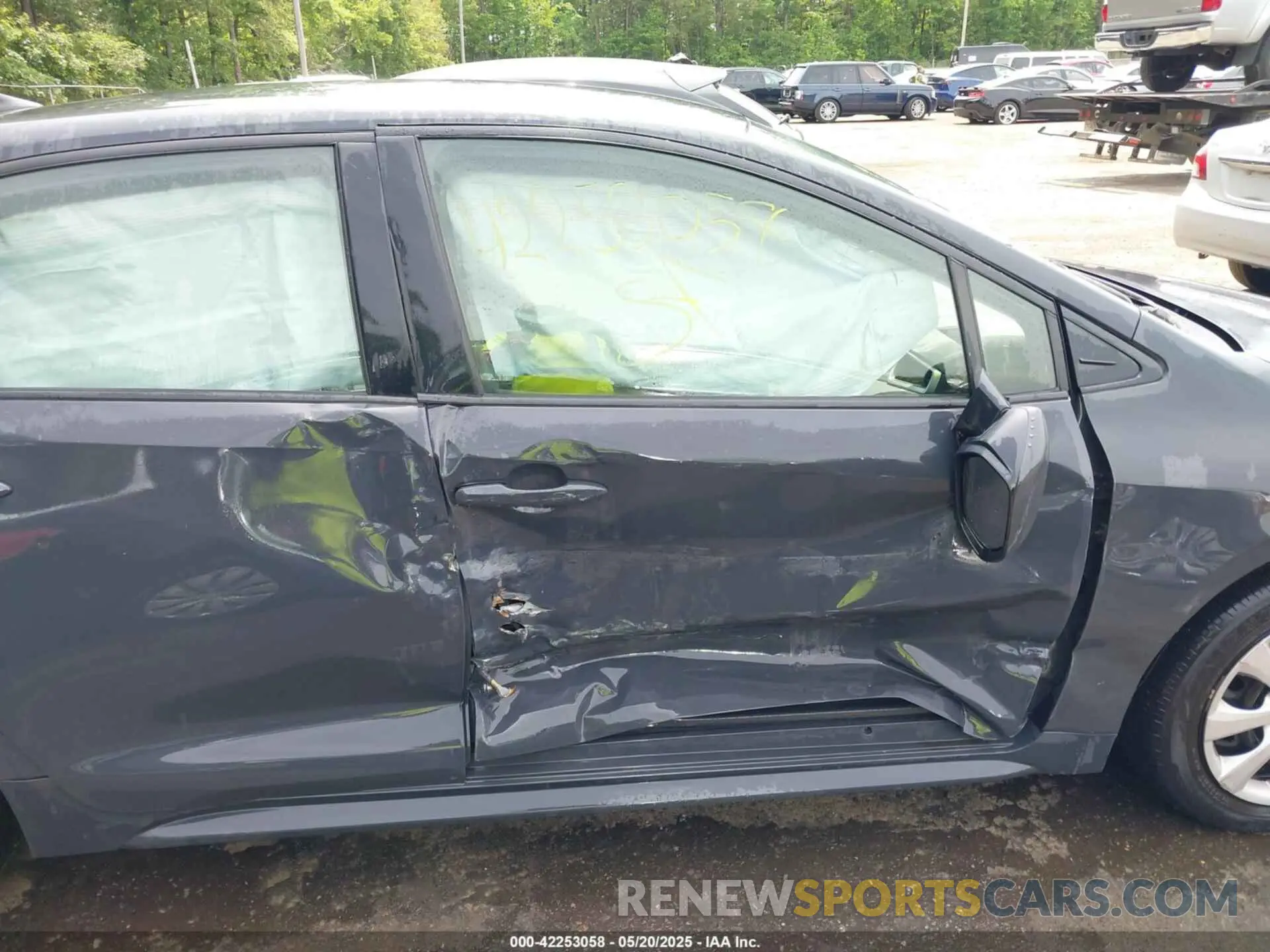 6 Photograph of a damaged car JTDB4MEE4P3000276 TOYOTA COROLLA 2023
