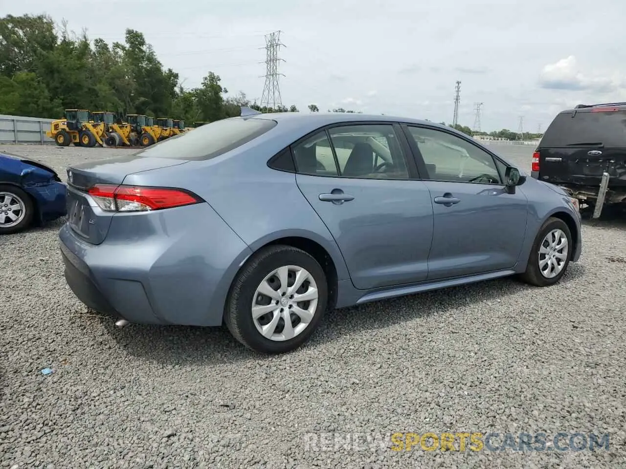 3 Photograph of a damaged car JTDB4MEE4P3008636 TOYOTA COROLLA 2023