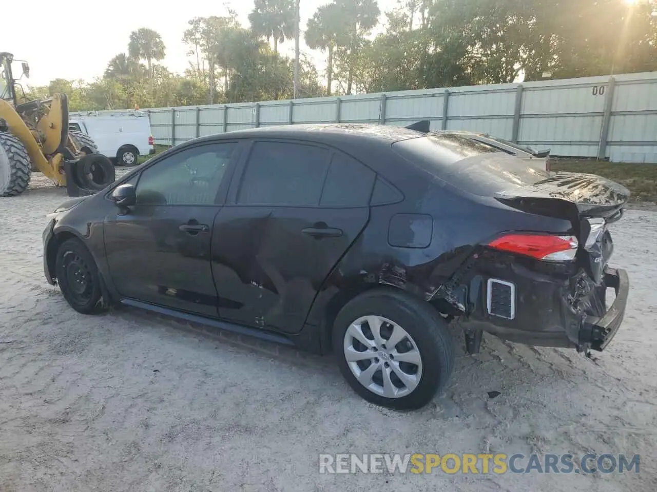 2 Photograph of a damaged car JTDB4MEE4PJ006171 TOYOTA COROLLA 2023